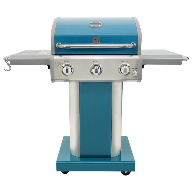 small standing propane grill